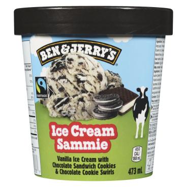 Ben & Jerry's Ice Cream Sammie Ice Cream 473ml