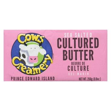 Cows Creamery Sea Salt Cultured Butter 250g